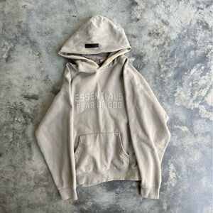 Essentials Beige Hoodie Sweater